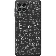 Черный чехол BoxFace Samsung Galaxy M33 5G (M336) E=mc2