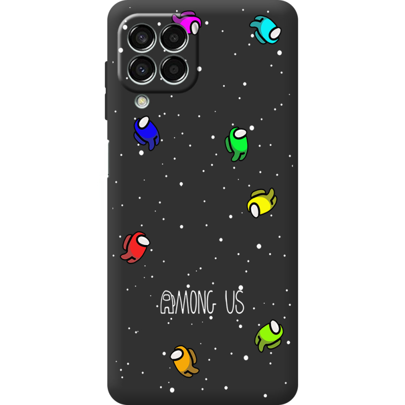 Черный чехол BoxFace Samsung Galaxy M33 5G (M336) Among Us Invisible