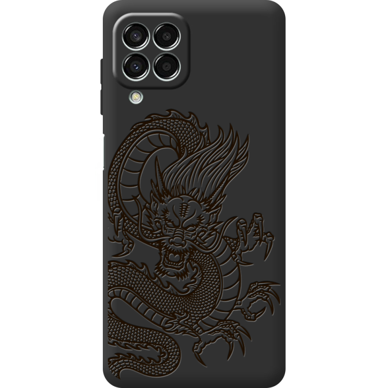 Черный чехол BoxFace Samsung Galaxy M33 5G (M336) Chinese Dragon
