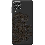 Черный чехол BoxFace Samsung Galaxy M33 5G (M336) Chinese Dragon