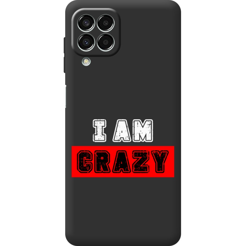 Черный чехол BoxFace Samsung Galaxy M33 5G (M336) I'm Crazy