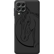 Черный чехол BoxFace Samsung Galaxy M33 5G (M336) Horse