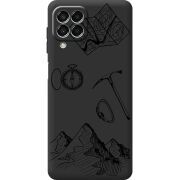 Черный чехол BoxFace Samsung Galaxy M33 5G (M336) Mountains