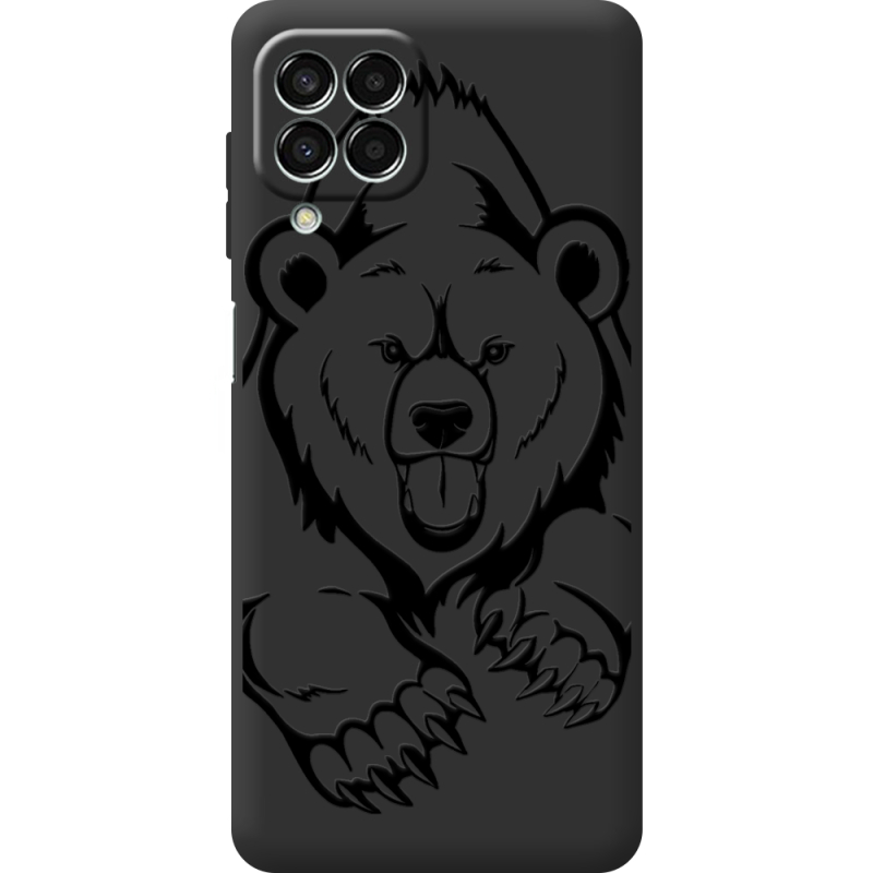 Черный чехол BoxFace Samsung Galaxy M33 5G (M336) Grizzly Bear