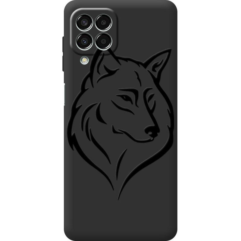 Черный чехол BoxFace Samsung Galaxy M33 5G (M336) Wolf