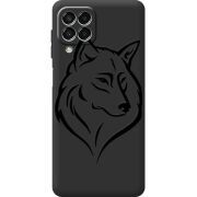 Черный чехол BoxFace Samsung Galaxy M33 5G (M336) Wolf