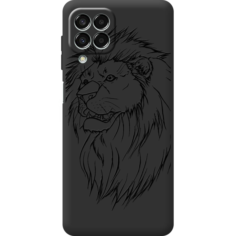 Черный чехол BoxFace Samsung Galaxy M33 5G (M336) Lion