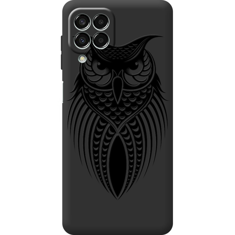 Черный чехол BoxFace Samsung Galaxy M33 5G (M336) Owl