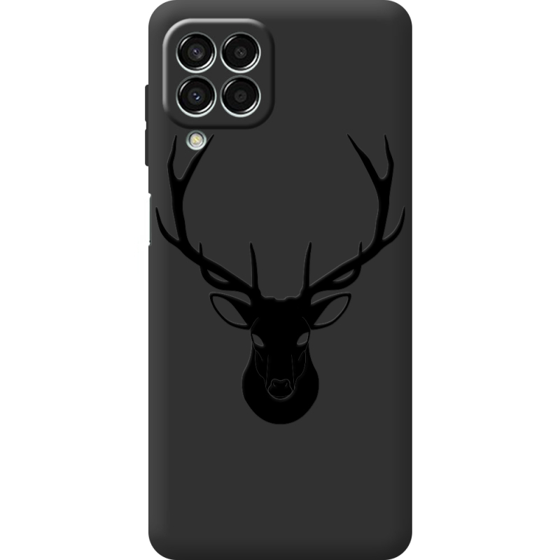 Черный чехол BoxFace Samsung Galaxy M33 5G (M336) Deer