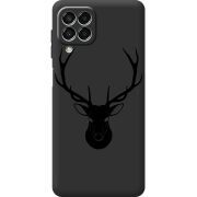 Черный чехол BoxFace Samsung Galaxy M33 5G (M336) Deer