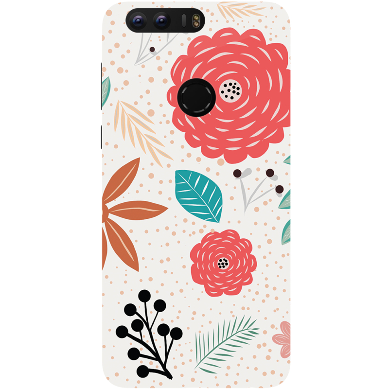 Чехол Uprint Huawei Honor 8 Line Flowers