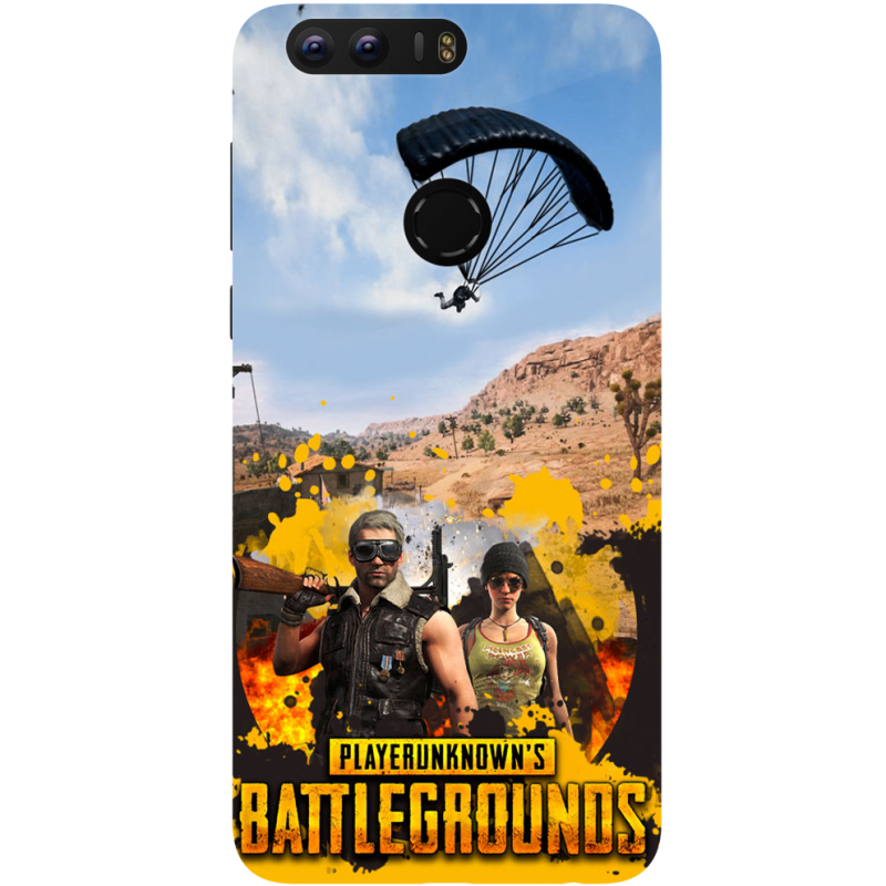 Чехол Uprint Huawei Honor 8 Pubg parachute