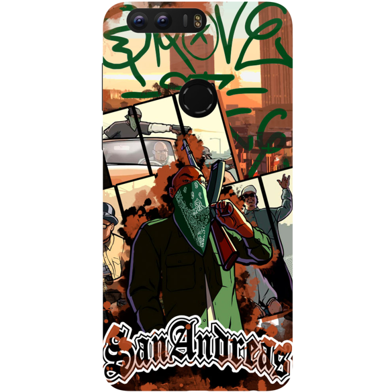 Чехол Uprint Huawei Honor 8 GTA San Andreas