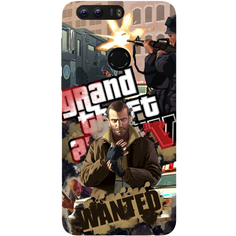 Чехол Uprint Huawei Honor 8 GTA 4