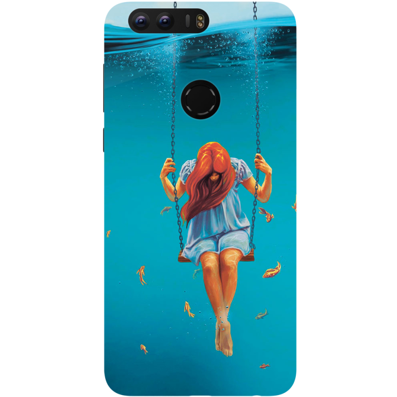 Чехол Uprint Huawei Honor 8 Girl In The Sea