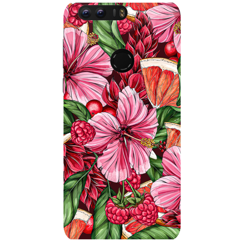 Чехол Uprint Huawei Honor 8 Tropical Flowers