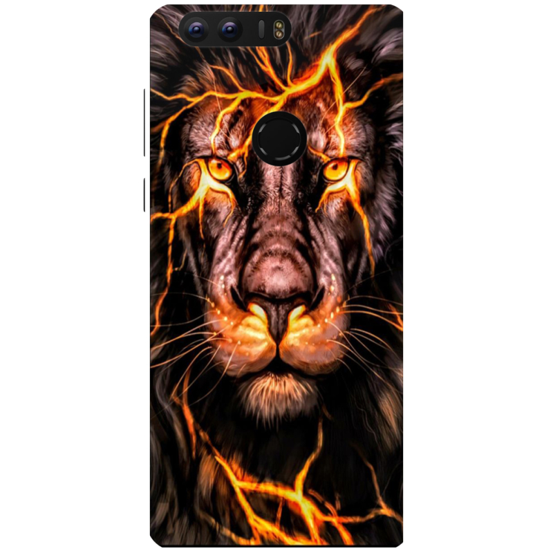 Чехол Uprint Huawei Honor 8 Fire Lion