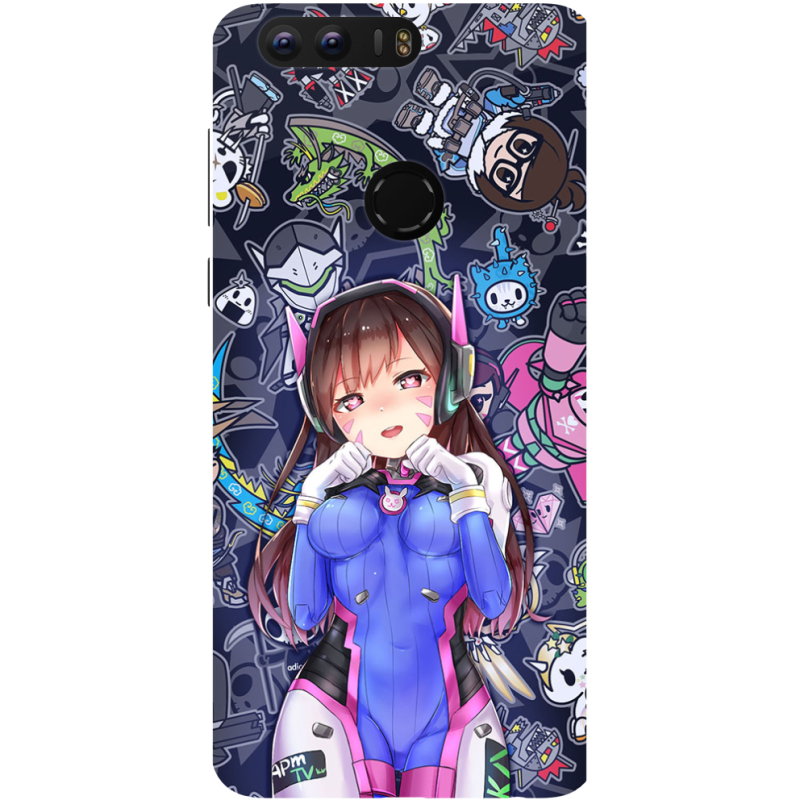 Чехол Uprint Huawei Honor 8 Overwatch D.VA