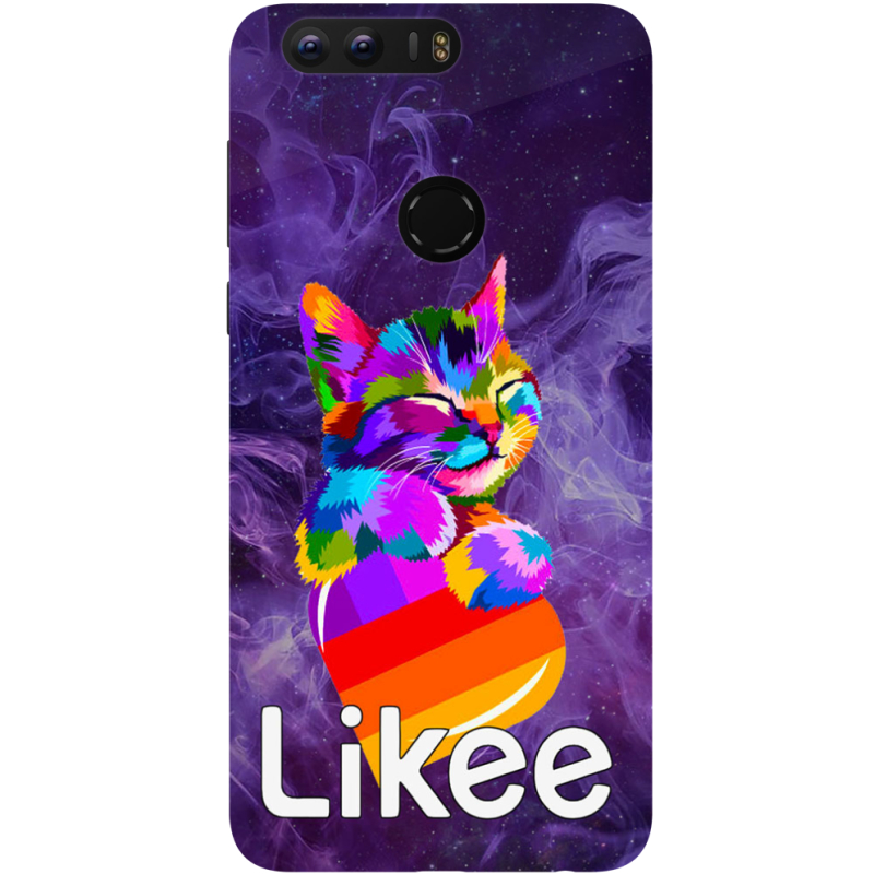 Чехол Uprint Huawei Honor 8 Likee Cat