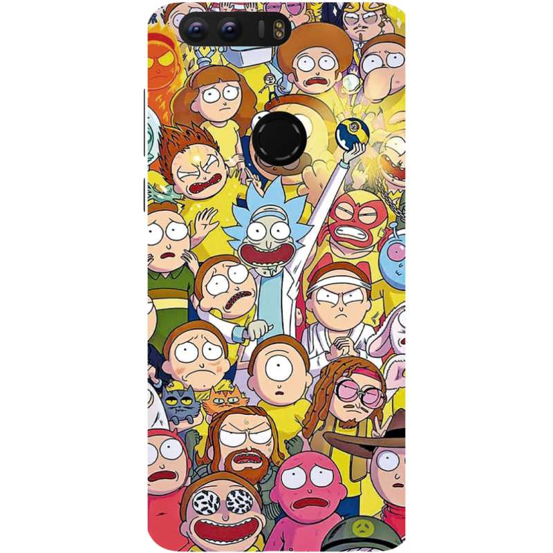 Чехол Uprint Huawei Honor 8 Rick and Morty