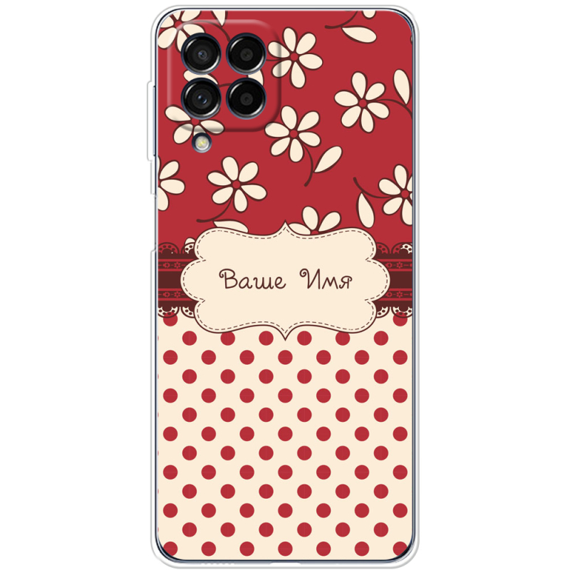 Чехол BoxFace Samsung Galaxy M53 5G (M536)  Именной Polka Dots