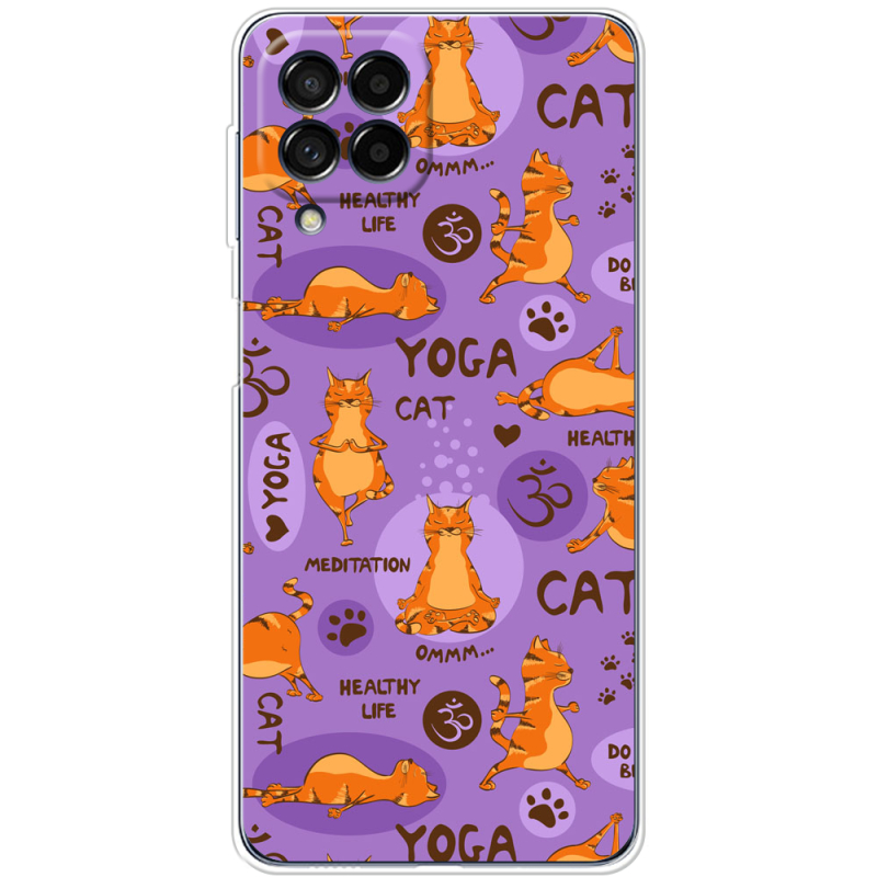 Чехол BoxFace Samsung Galaxy M53 5G (M536)  Yoga Cat