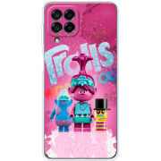 Чехол BoxFace Samsung Galaxy M53 5G (M536)  Lego Trolls