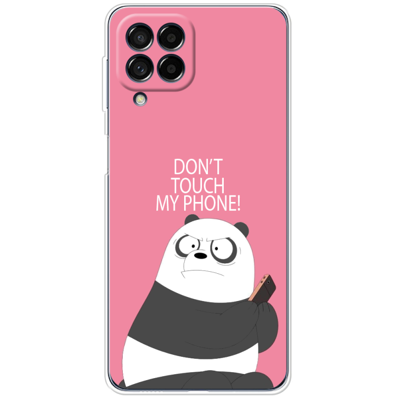 Чехол BoxFace Samsung Galaxy M53 5G (M536)  Dont Touch My Phone Panda