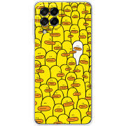 Чехол BoxFace Samsung Galaxy M53 5G (M536)  Yellow Ducklings