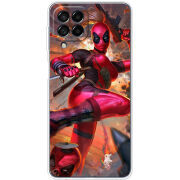 Чехол BoxFace Samsung Galaxy M53 5G (M536)  Woman Deadpool