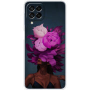 Чехол BoxFace Samsung Galaxy M53 5G (M536)  Exquisite Purple Flowers