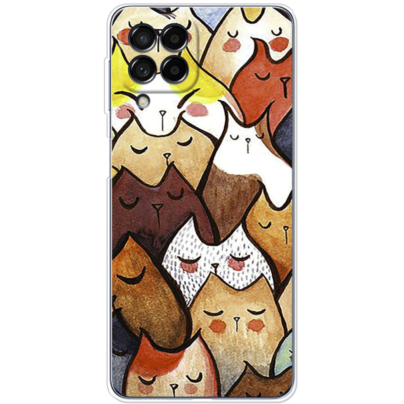 Чехол BoxFace Samsung Galaxy M53 5G (M536)  Sleepy Cats