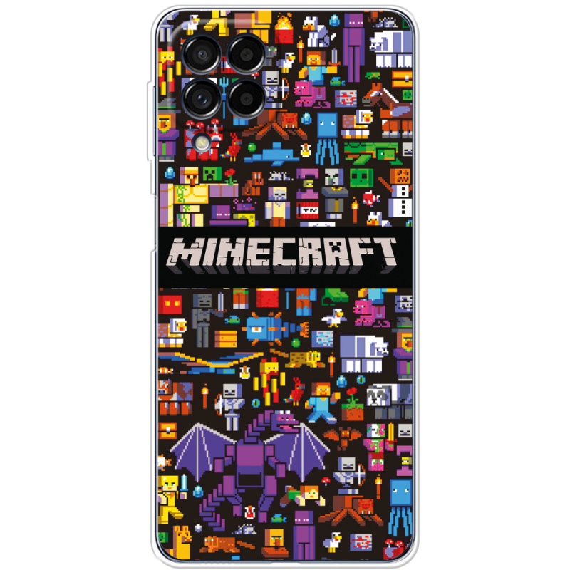 Чехол BoxFace Samsung Galaxy M53 5G (M536)  Minecraft Mobbery