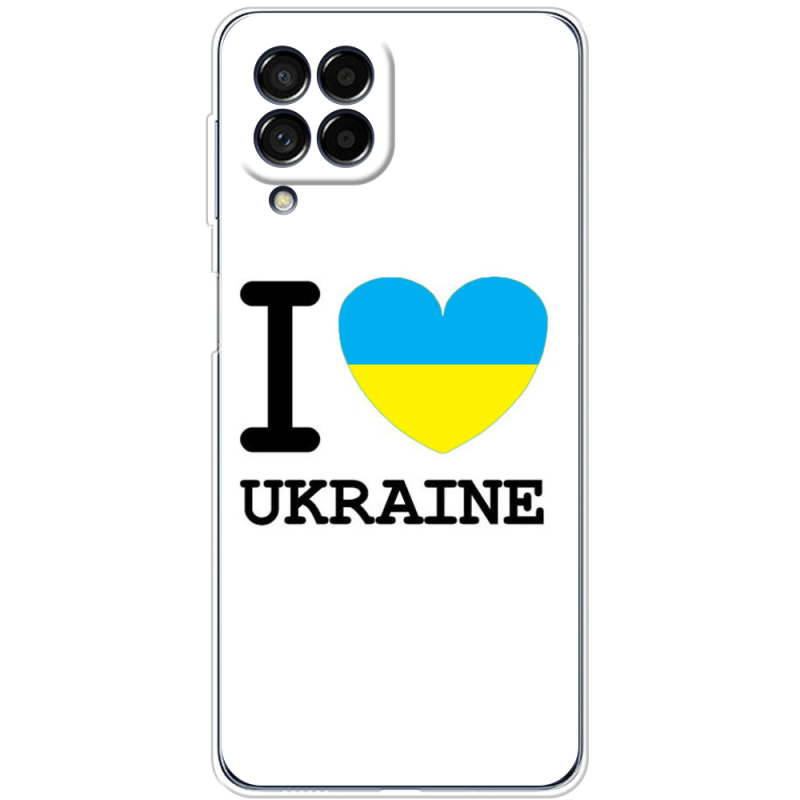 Чехол BoxFace Samsung Galaxy M53 5G (M536)  I love Ukraine