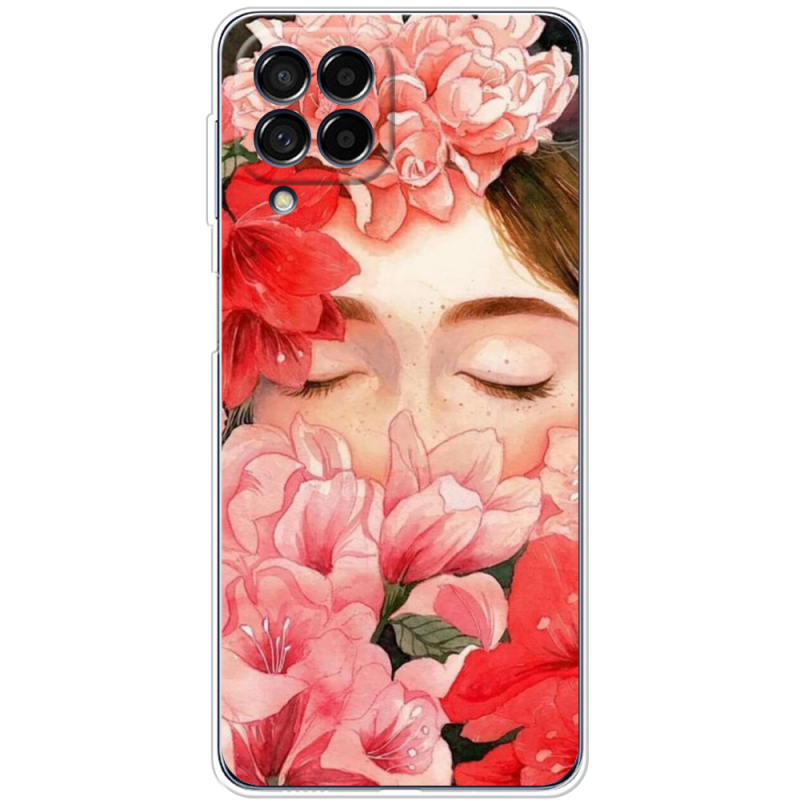 Чехол BoxFace Samsung Galaxy M53 5G (M536)  Girl in Flowers