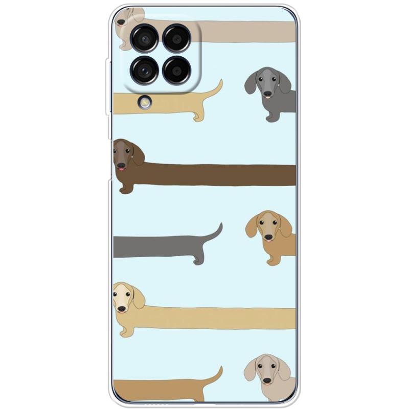 Чехол BoxFace Samsung Galaxy M53 5G (M536)  Dachshund