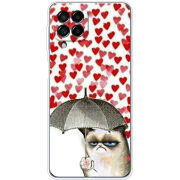 Чехол BoxFace Samsung Galaxy M53 5G (M536)  Raining Hearts