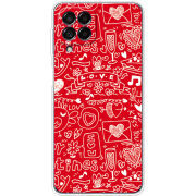 Чехол BoxFace Samsung Galaxy M53 5G (M536)  Happy Valentines