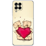 Чехол BoxFace Samsung Galaxy M53 5G (M536)  Teddy Bear Love