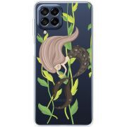 Прозрачный чехол BoxFace Samsung Galaxy M53 5G (M536)  Cute Mermaid