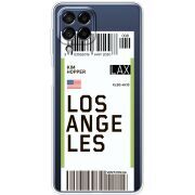 Прозрачный чехол BoxFace Samsung Galaxy M53 5G (M536)  Ticket Los Angeles