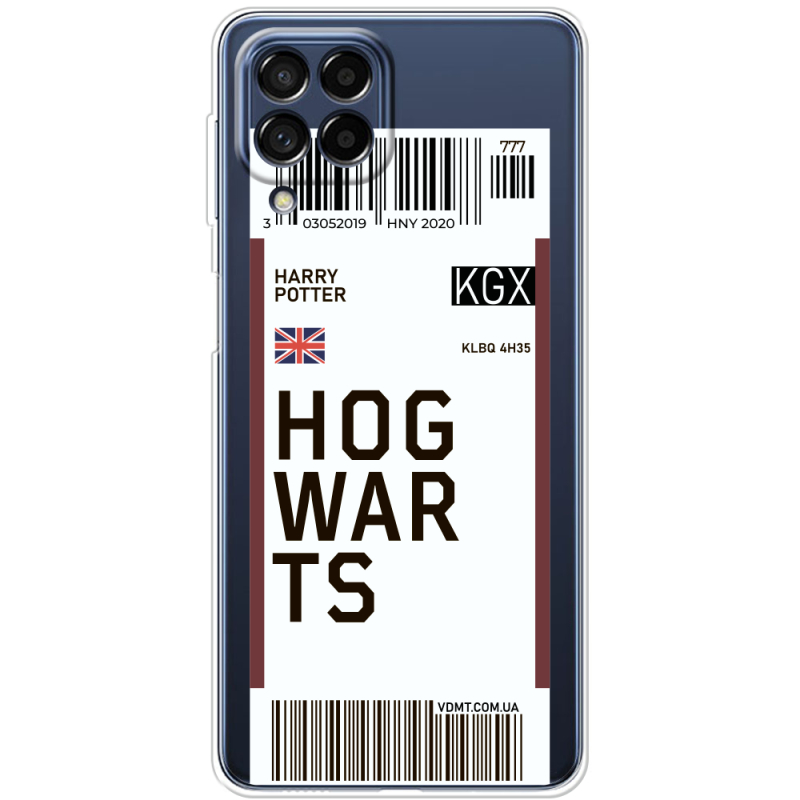 Прозрачный чехол BoxFace Samsung Galaxy M53 5G (M536)  Ticket Hogwarts