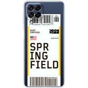 Прозрачный чехол BoxFace Samsung Galaxy M53 5G (M536)  Ticket Springfield