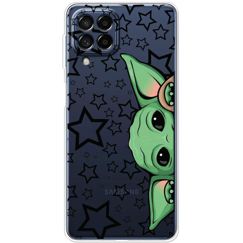 Прозрачный чехол BoxFace Samsung Galaxy M53 5G (M536)  Baby Yoda