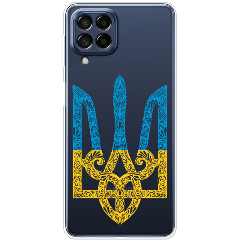 Прозрачный чехол BoxFace Samsung Galaxy M53 5G (M536)  Gold Trident