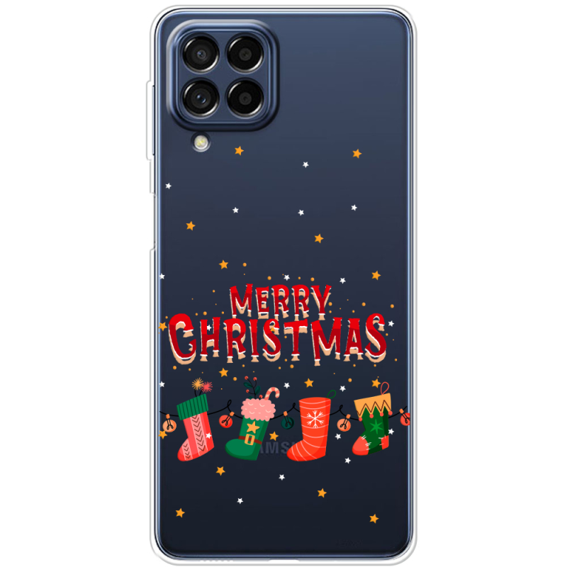 Прозрачный чехол BoxFace Samsung Galaxy M53 5G (M536)  Merry Christmas