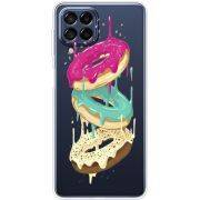 Прозрачный чехол BoxFace Samsung Galaxy M53 5G (M536)  Donuts