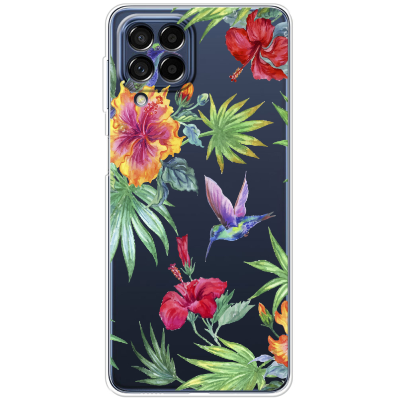 Прозрачный чехол BoxFace Samsung Galaxy M53 5G (M536)  Tropical