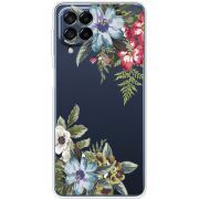 Прозрачный чехол BoxFace Samsung Galaxy M53 5G (M536)  Floral