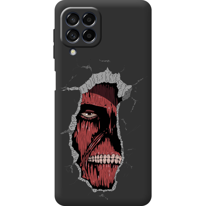 Черный чехол BoxFace Samsung Galaxy M53 5G (M536) Нападение на Титана